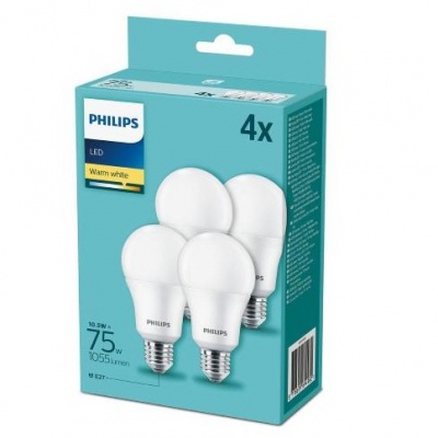 EXPO PHILIPS LED 75W WARM WHITE 4X 48PZ.