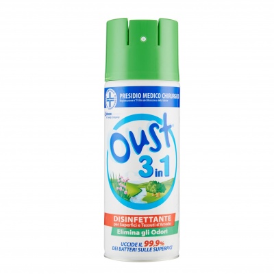 OUST DEO SPRAY 400ML. 3IN1