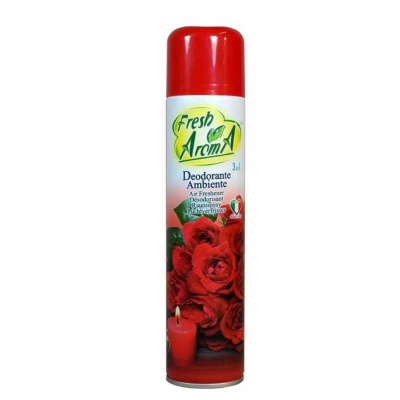 FRESH AROMA SPRAY 300ML. ROSE ROSSE