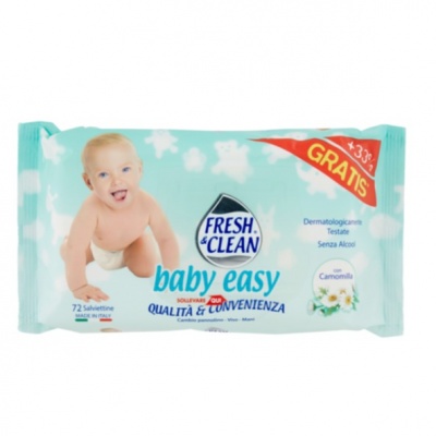 FRESHCLEAN SALV. 72PZ. BABY EASY CAMOMILLA