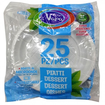 PIATTI DESSERT 25PZ. VAPA PROMO