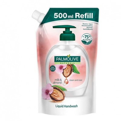 PALMOLIVE SAP.LIQ. BUSTA 500ML. LATTE MANDORLA