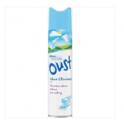 OUST DEO SPRAY 300ML. CLEAN SCENT