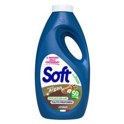 SOFT LAV.LIQ. 2250ML. 50LAV. OLIO ARGAN