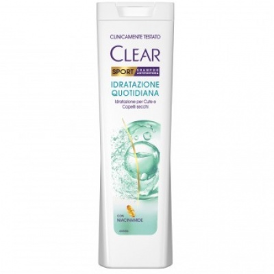 CLEAR SH. 225ML. SPORT IDRATAZIONE QUOT.