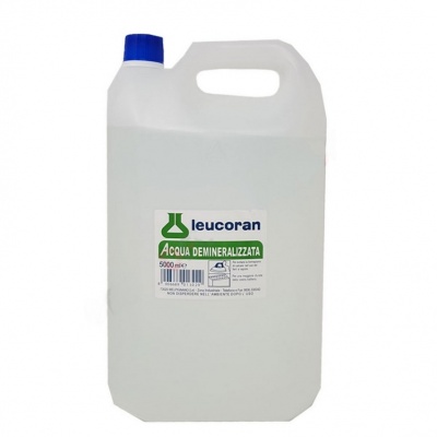 LEUCORAN ACQUA DEMINERALIZZATA 5LT.