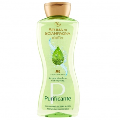 SPUMA DI SC. BAGNO 500ML. PURIF. THE MATCHA