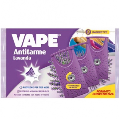 VAPE ANTITARME GABBIETTE 3PZ. LAVANDA PROMO