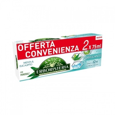 ANTICA ERB. DENT. 75ML. 2PZ. PURIFICANTE