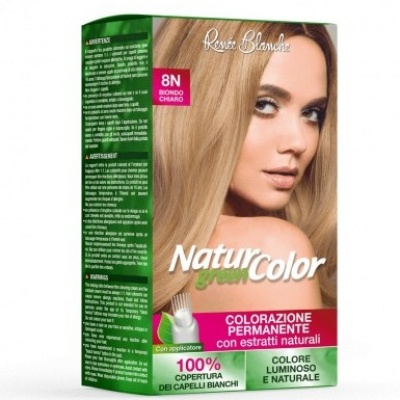 NATUR COLOR SH. COLOR.120ML. 8N BIONDO CHIARO