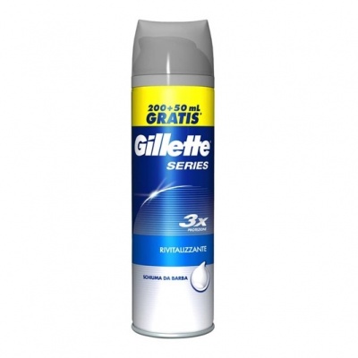 GILLETTE SERIES SCHIUMA 250ML. RIVITALIZZ