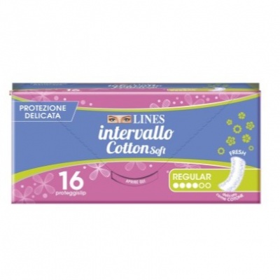 LINES INTERVALLO COTTON SOFT 16PZ. DISTESO FRESH