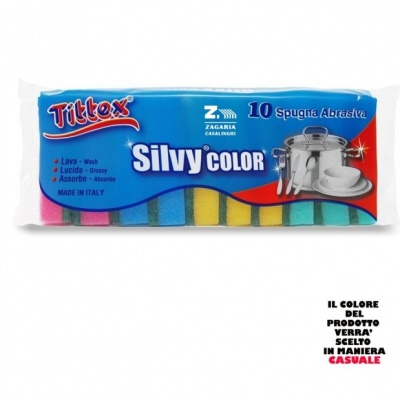 TITTEX SPUGNE SILVY COLOR 10PZ.