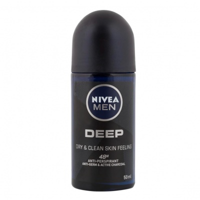 NIVEA DEO ROLL ON 50ML. FOR MEN DEEP