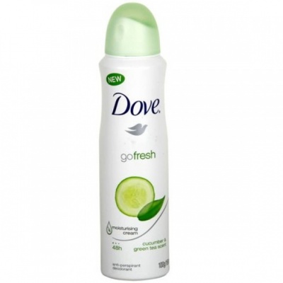 DOVE DEO SPRAY 150ML. GO FRESH CUCUMBER