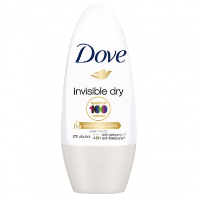 DOVE DEO ROLL ON 50ML. INVISIBLE FOR WOMAN