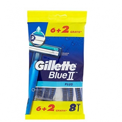 GILLETTE BLUE II PLUS 8PZ.