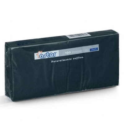 ASTOR 100 TOVAGLIOLI 25X25 NERO OFFERTA